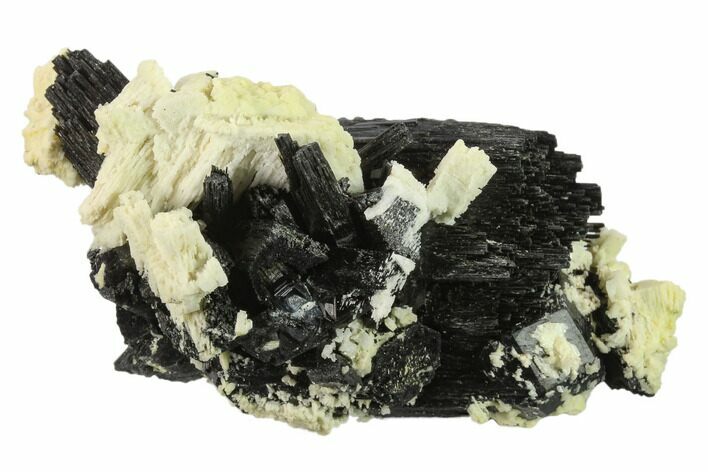 Black Tourmaline (Schorl) Crystals with Orthoclase - Namibia #132240